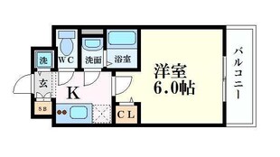 エスリード福島レジデンスの物件間取画像